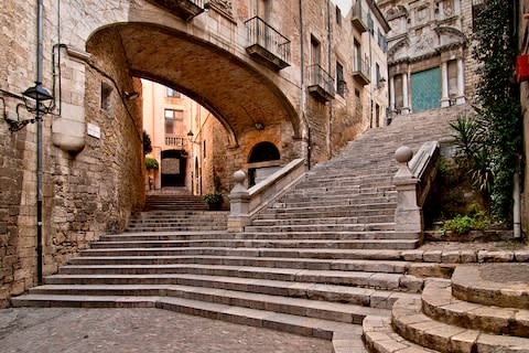 Girona's medieval heart - Credit: GETTY