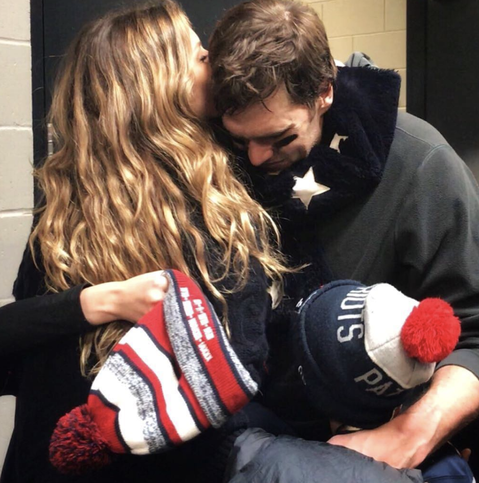 <p>“Congratulations Eagles for winning the Super Bowl, what a game that was,” the supermodel graciously wrote alongside a photo of herself hugging husband Tom Brady, quarterback for the New England Patriots, after their stunning loss. “Congratulations Patriots for giving your best and to my love, we are incredibly proud of you because we are able to see ever day all the commitment, sacrifice and hard work that you have devoted to become the best in what you do. We love you.” (Photo: <a rel="nofollow noopener" href="https://www.instagram.com/p/Be0Pp8_lOUm/?taken-by=gisele" target="_blank" data-ylk="slk:Gisele via Instagram;elm:context_link;itc:0;sec:content-canvas" class="link ">Gisele via Instagram</a>) </p>