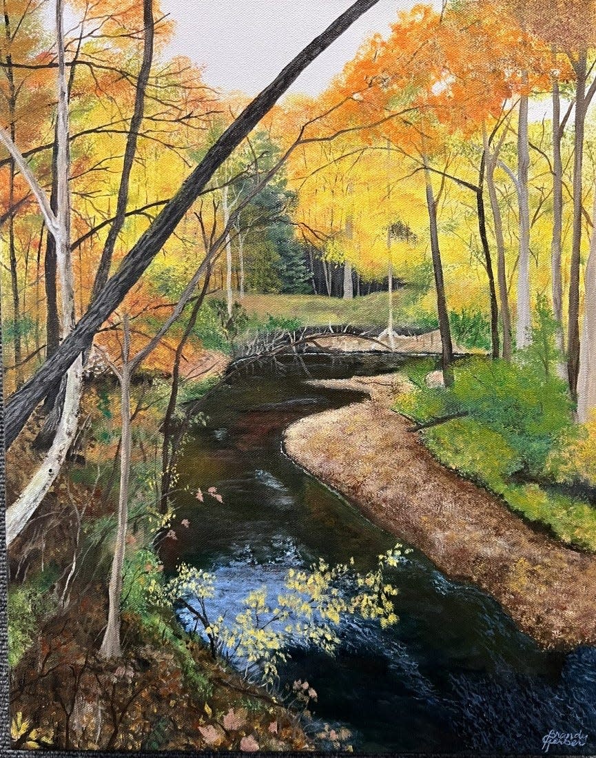 At last year’s “Beautiful Bountiful Michigan” Art Gala and Sale, the River Raisin National Battlefield Park Foundation purchased this piece, “River Raisin,” by local artist Brandy Gerber. The Foundation plans to again purchase artwork at the 2023 event.