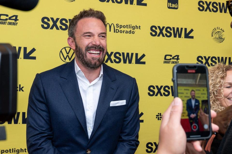 Ben Affleck at the premiere of "AIR" held at the Paramount Theater on March 18, 2023 in Austin, Texas.

Sxsw Air Tx Usa 18 Mar 2023