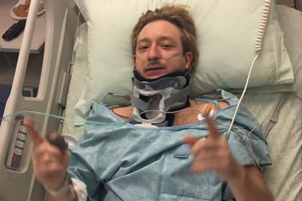 <p>Figure skating injuries are no joke, which is understandable considering the toll these athletes take on their bodies. Former Olympic figure skater Yevgeny Plushenko had to have one of his spinal discs removed and replaced with a synthetic one. </p>