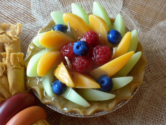 Fruit tart.
