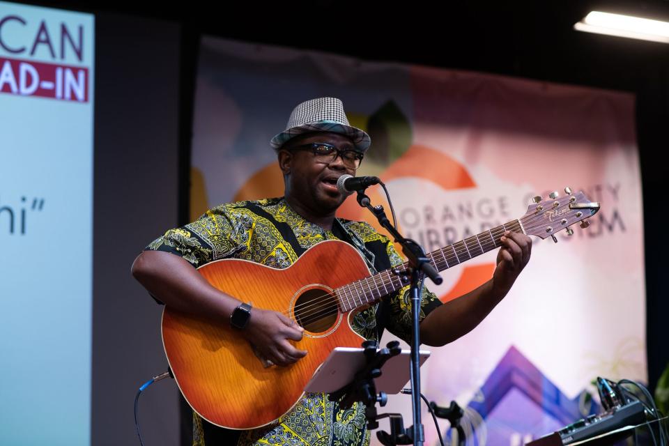 Guests learned about African American literature in poetry, story and song at the African American Read-In at the Orlando Public Library.