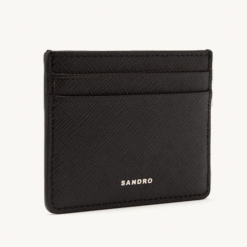 <p><a href="https://us.sandro-paris.com/en/mens/accessories/leather-goods/leather-card-holder/SHAPM00197.html?dwvar_SHAPM00197_color=20#start=1" rel="nofollow noopener" target="_blank" data-ylk="slk:Shop Now;elm:context_link;itc:0;sec:content-canvas" class="link ">Shop Now</a></p><p>Leather Card Holder</p><p>sandro-paris.com</p><p>$110.00</p>