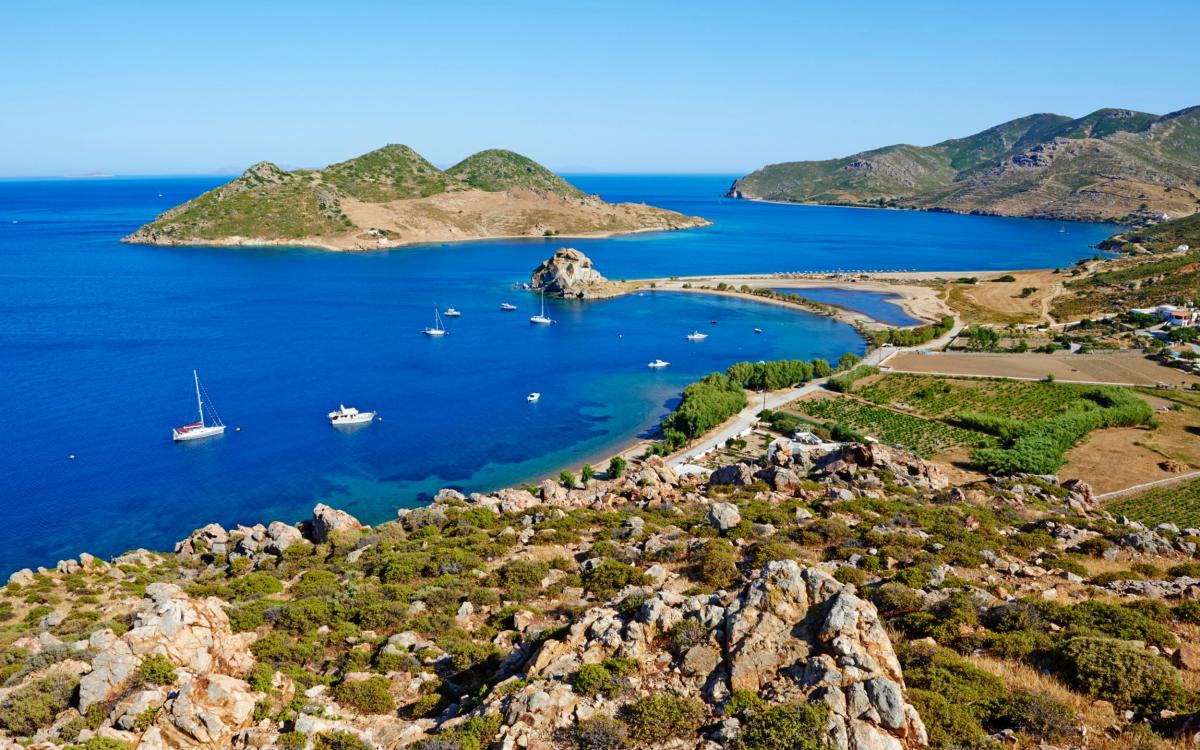 The idyllic Greek island which inspired the apocalypse