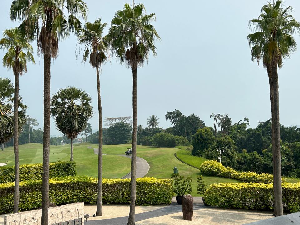 The golf course at Sentosa Golf Club.