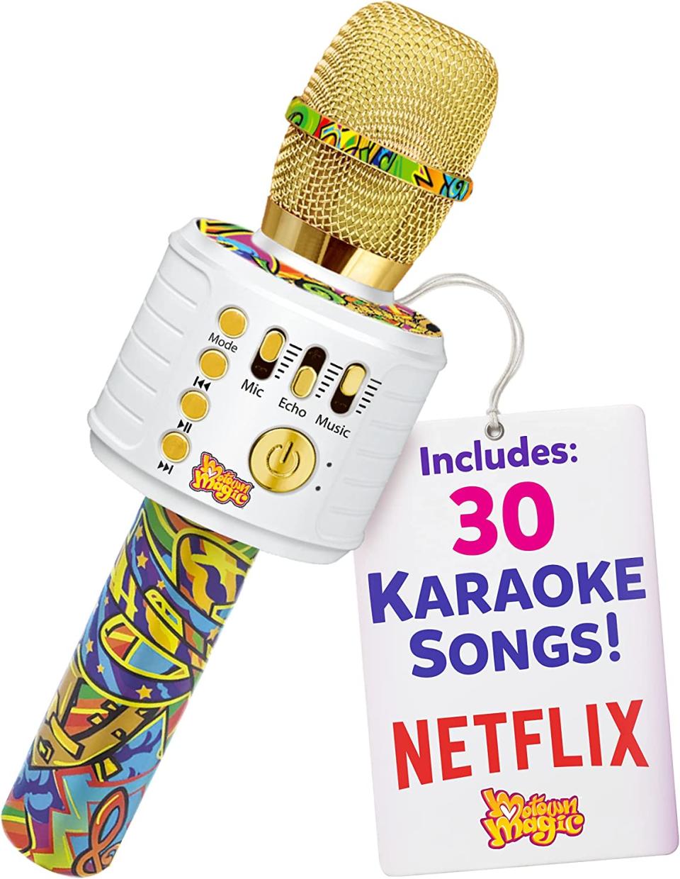 Motown Magic, Bluetooth Karaoke Microphone