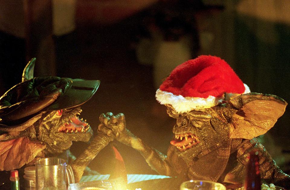 Crazy critters go nuts on Christmas in the 1984 horror comedy 'Gremlins.'