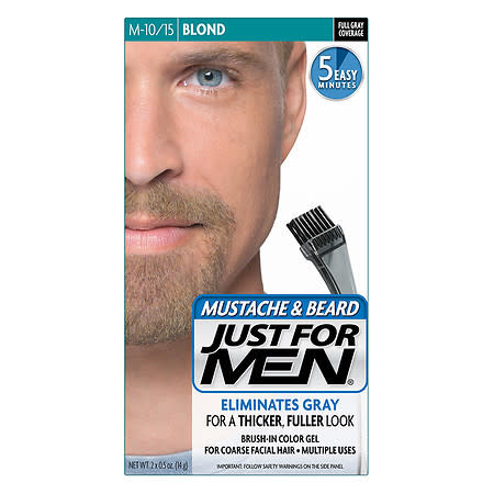 Just For Men Brush-In Color Gel For Mustache & Beard