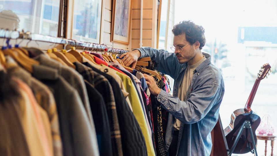 Skip the clutter of clothing racks at department stores by shopping these deals online.