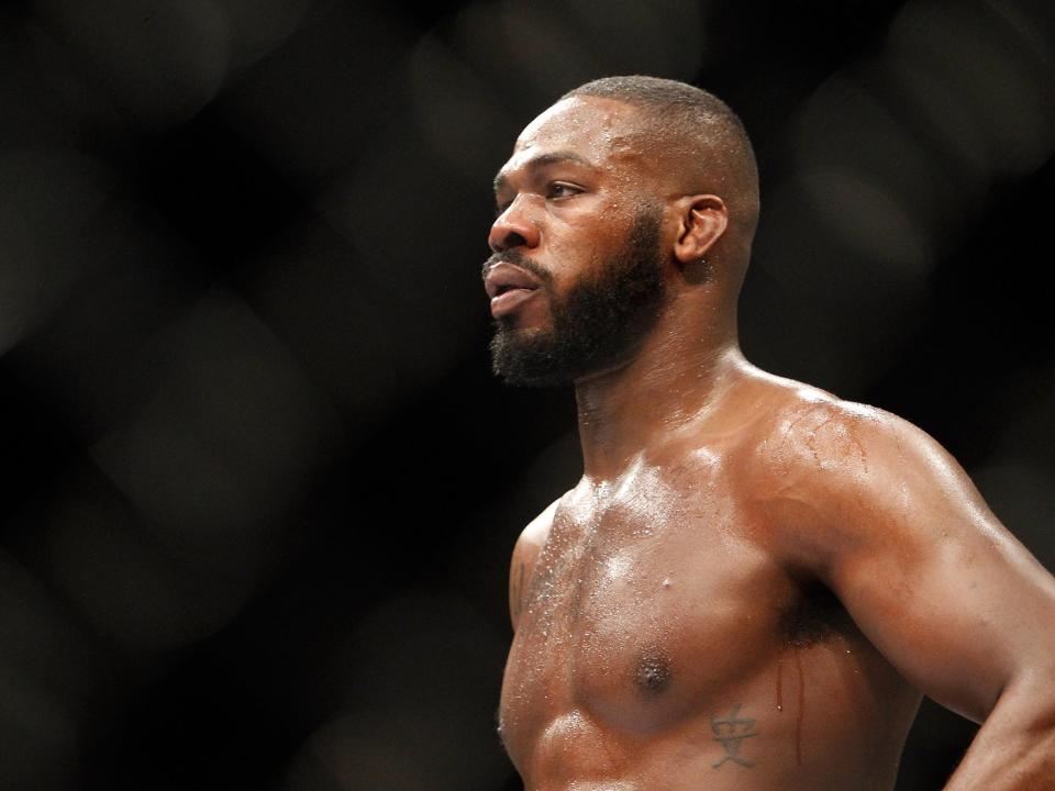 Jon Jones was DQ'd for illegal elbows in 2009: Getty Images