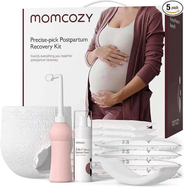 Momcozy Postpartum Recovery Essentials, 26PCS Mom Baby Labor