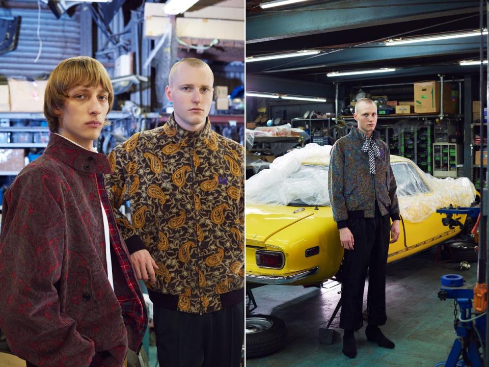 Needles Rework Baracuta's G9 Jacket in Bold New Patterns for FW21