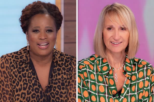 Charlene White and Carol McGiffin on Loose Women