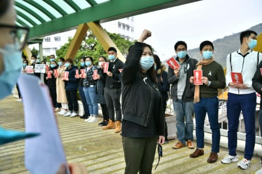 Currently only non-essential medical staff in Hong Kong are on strike