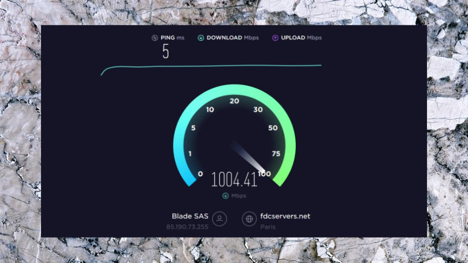 New Speedtest Image