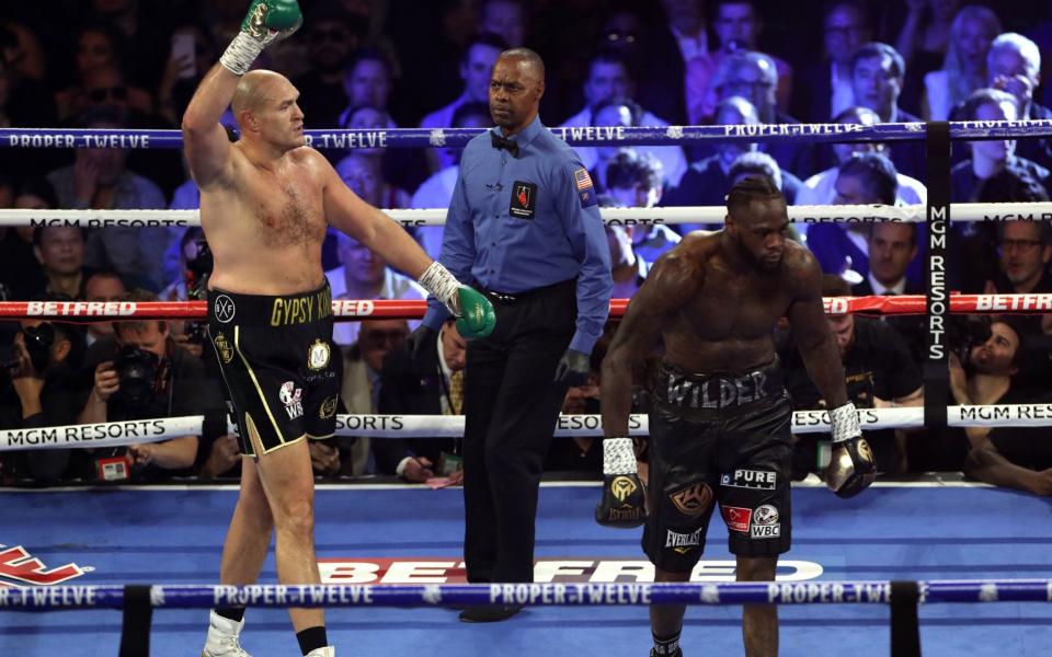 Fury's last fight saw him beat Deontay Wilder in February but he has been relishing training in lockdown - PA