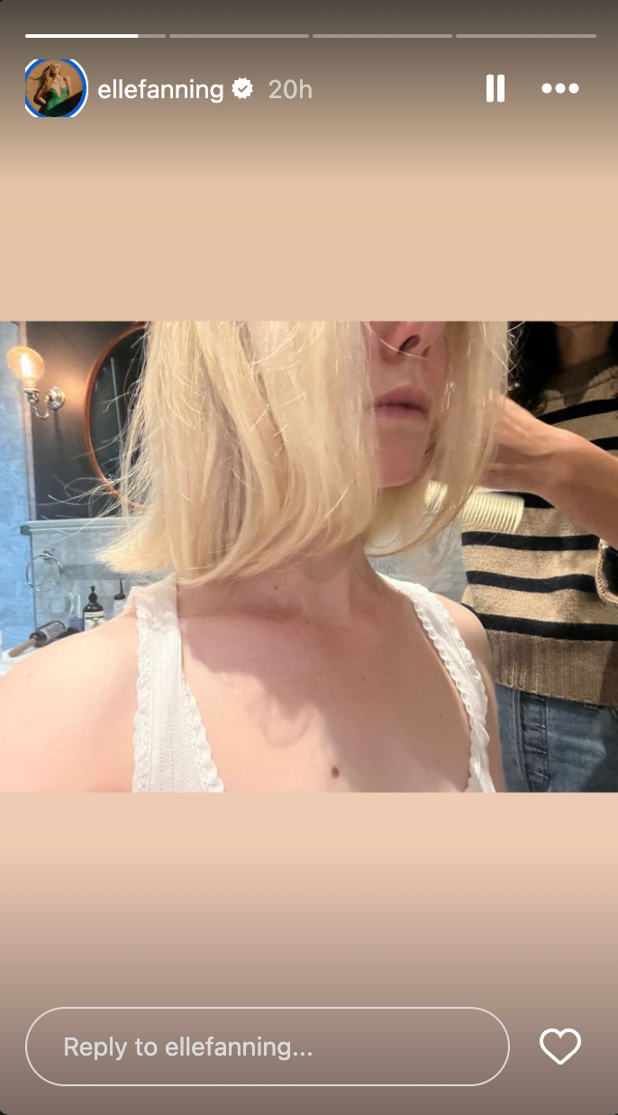 Instagram/@ellefanning