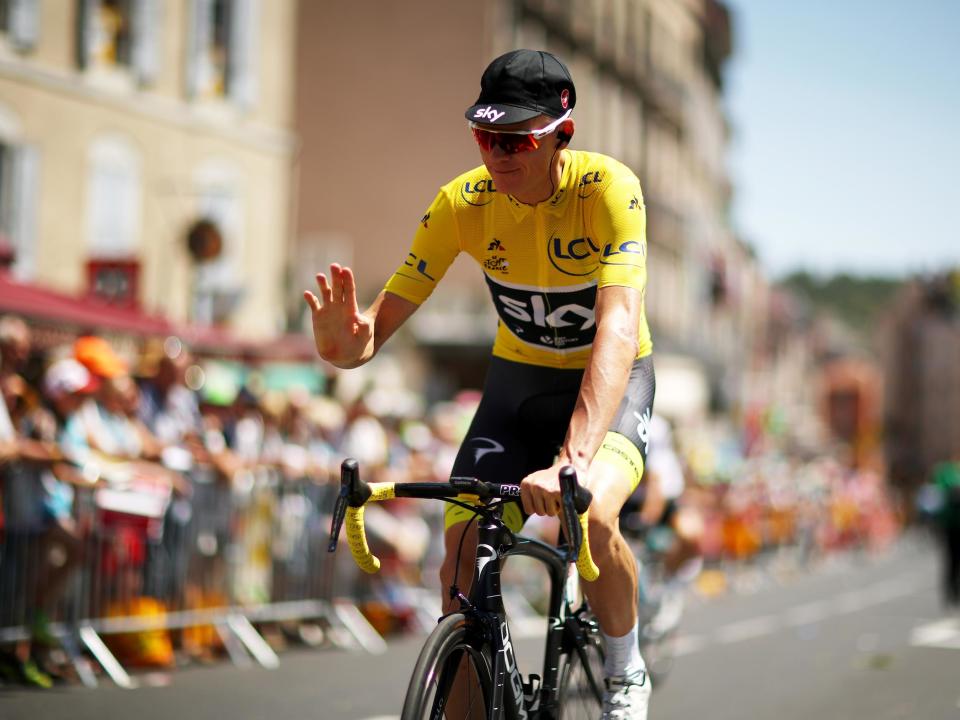 Froome is not by any means as comfortable as he has in past years: Getty