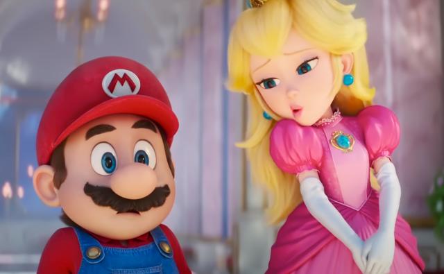 The entire Super Mario Bros. Movie is popping up on  and Twitter