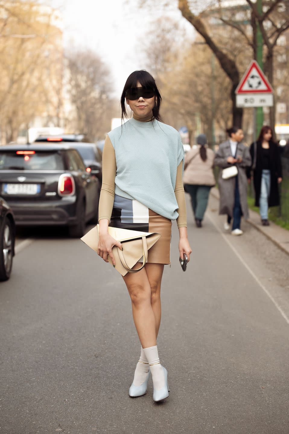 milan fashion week street style aw24