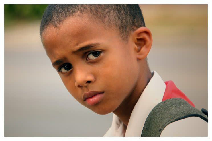 Fotografía del niño que protagoniza la película cubana “Esteban”. (Cortesía de los realizadores para Yahoo)