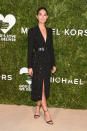 <p>Lily Aldridge in Michael Kors</p>