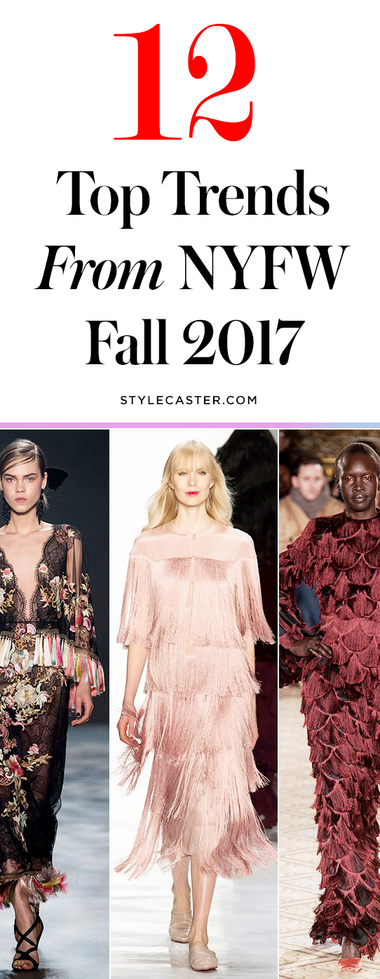 12 Top Trends from Fashion Week Fall 2017