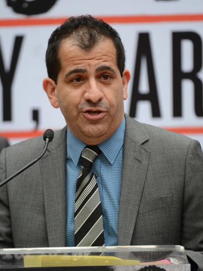 Stephen Espinoza, senior vice president and general manager of Showtime Sports. (Jayne Kamin-Oncea-USA TODAY Sports)