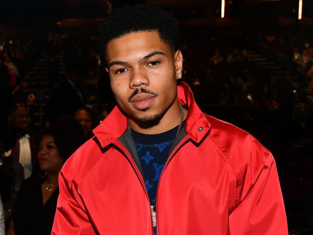 <p>Paras Griffin/Getty</p> Taylor Bennett attends 2019 Urban One Honors at MGM National Harbor on December 05, 2019.