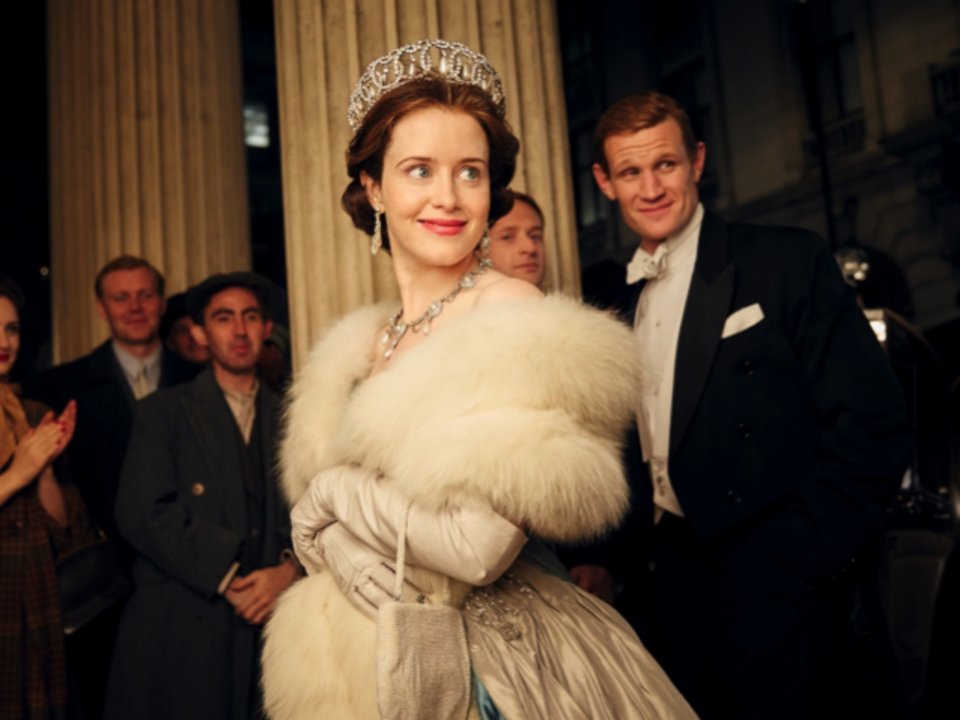 Claire Foy scooped a Golden Globe for her starring role as Queen Elizabeth 11 in 'The Crown'