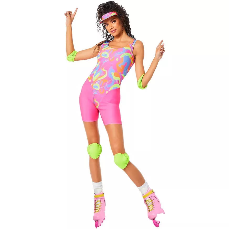 Party City's Adult Roller Blade Barbie Costume.