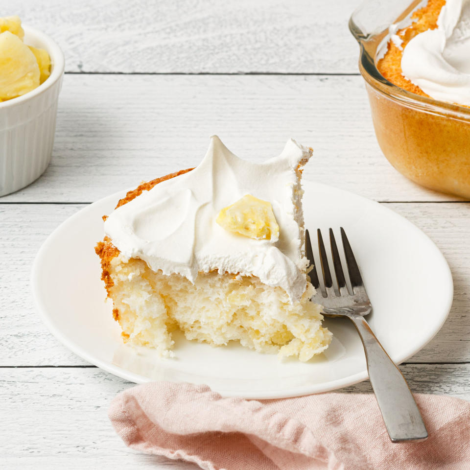 Two-Ingredient Pineapple Angel Food Cake