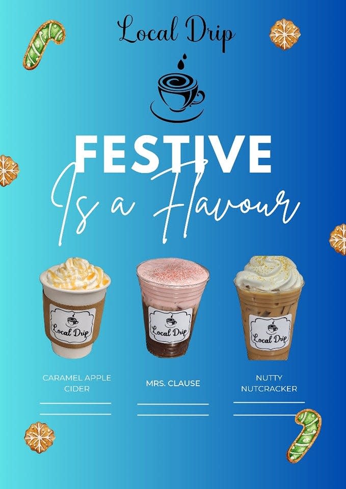 Local Drip provides three new flavors just in time for the holiday season!