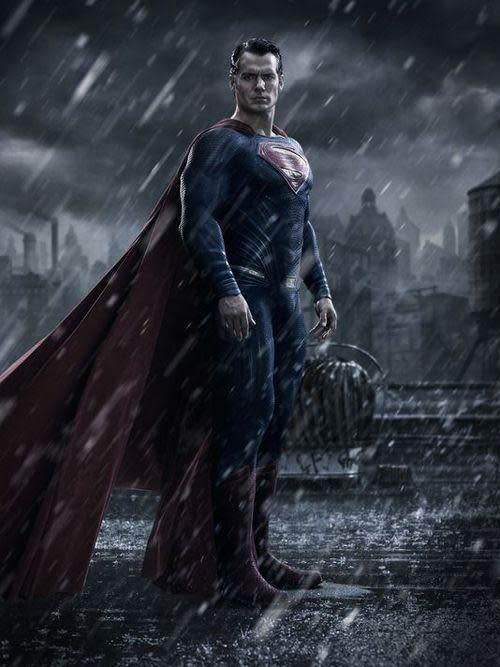 First Look At Henry Cavill's Man Of Steel From Batman V Superman: Dawn Of  Justice