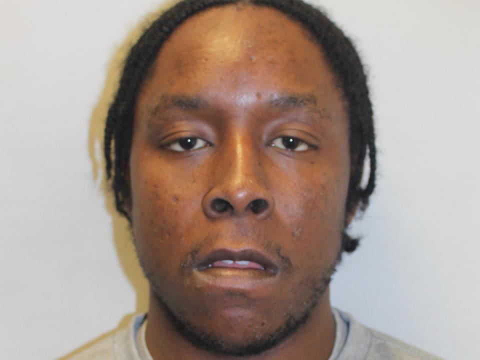 Joshua Jacques, 29, was fuelled by drugs and alcohol when he attacked his girlfriend Samantha Drummonds and three of her family members in their own home in south London in 2022 (Met Police)