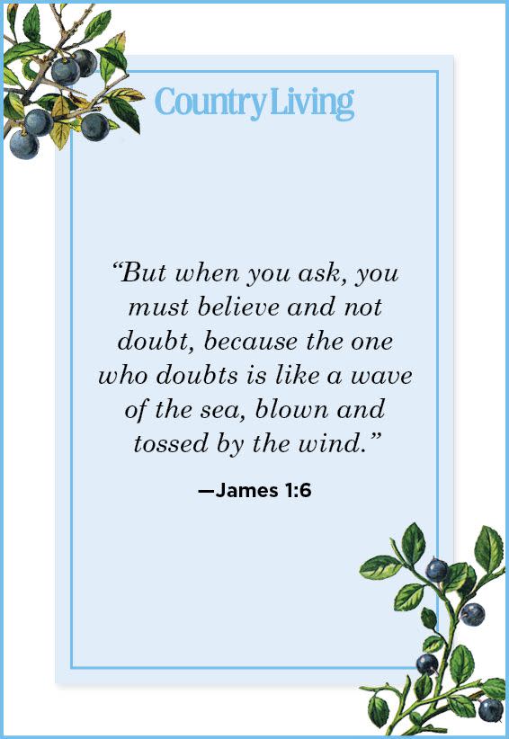 10) James 1:6