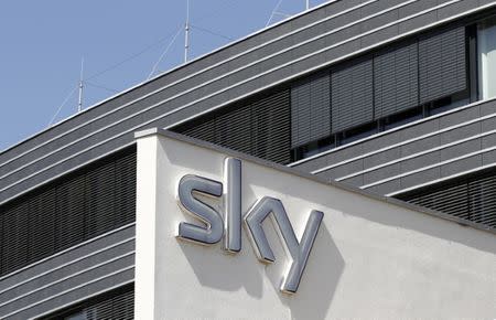 Sky Deutschland headquarters, one of the largest pay-TV operators in Germany and Austria is pictured in Unterfoehring near Munich August 4, 2013. REUTERS/Michaela Rehle