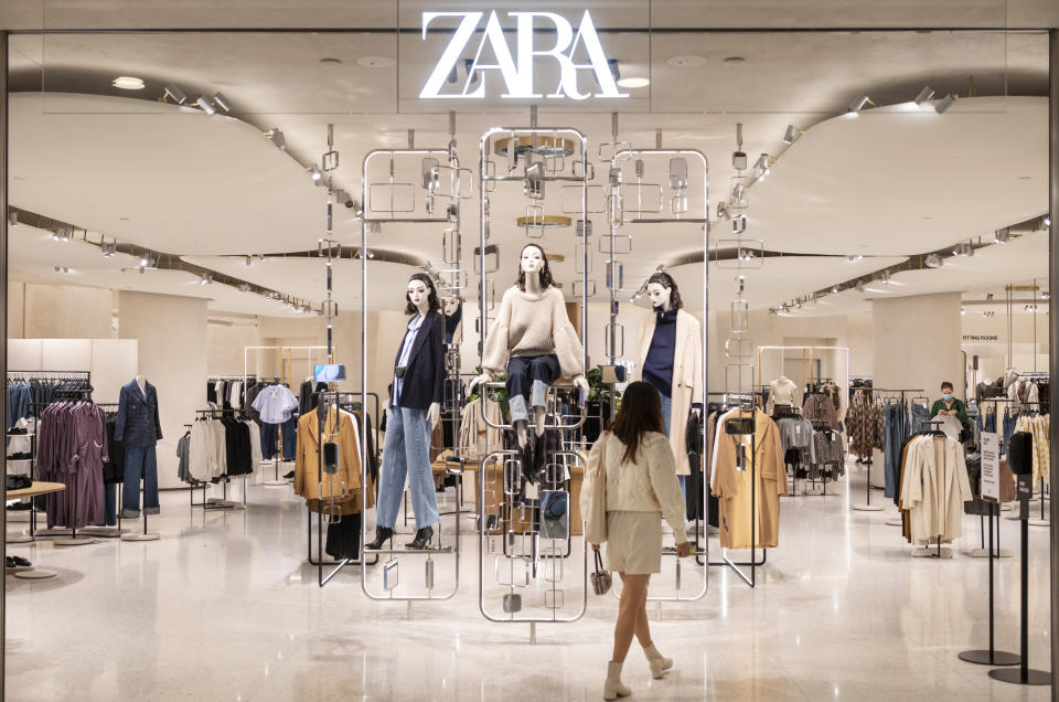 Une boutique Zara en Espagne