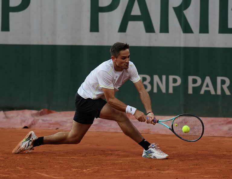Mariano Navone en Roland Garros, su primer Grand Slam