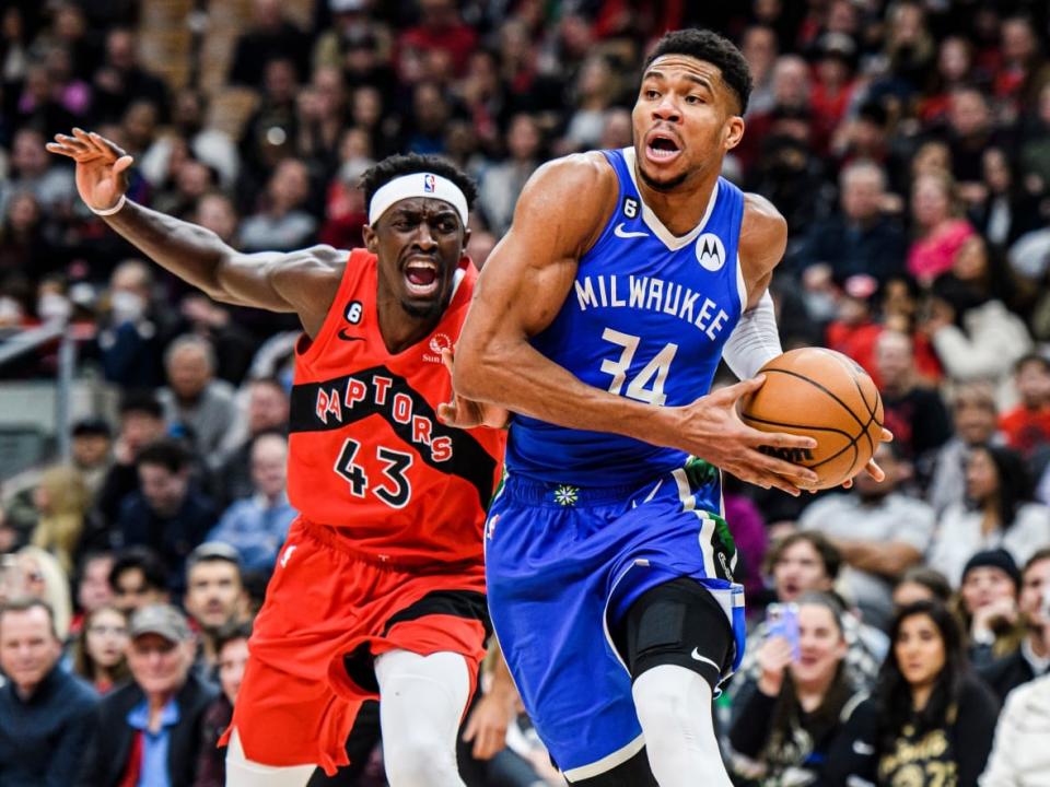 Calgary-based StellarAlgo will be working with all 30 NBA teams, using its technology to help the league better connect with fans across the globe.   (Christopher Katsarov/The Canadian Press - image credit)
