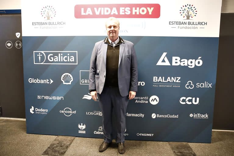 El diputado Gerardo Milman, al llegar a "La vida es hoy"