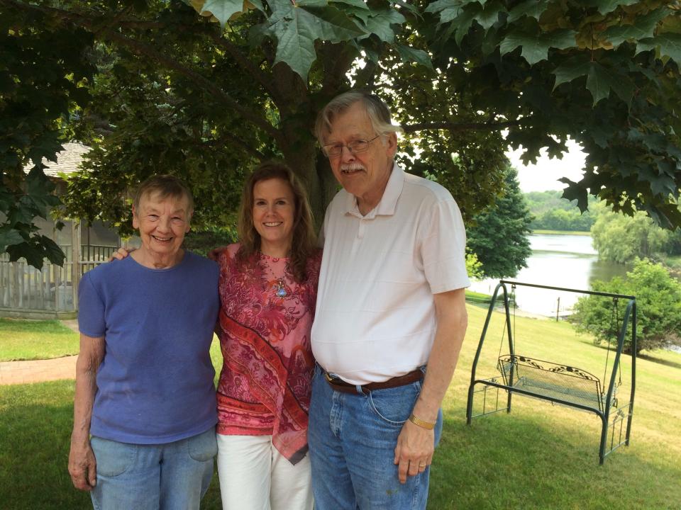 From left, Bernie, Jacqueline and Bill Janz. Bill Janz was a reporter and columnist at the Milwaukee Sentinel and Milwaukee Journal Sentinel for more than 40 years before retiring.