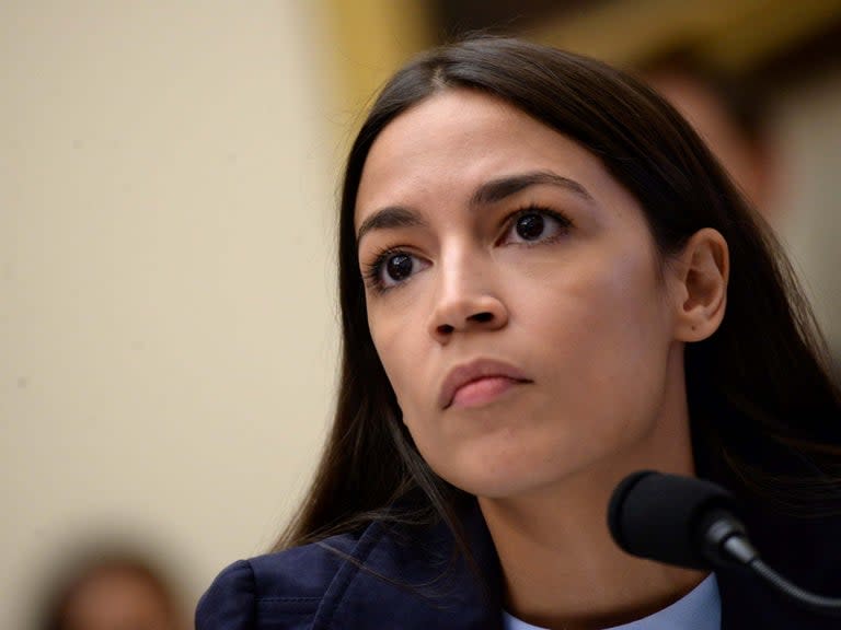 Alexandria Ocasio-Cortez has responded to Donald Trump’s call for Democratic congresswomen to “go back” to the “crime-infested places from which they came” by accusing him of white nationalism.The New York representative is thought to be one of the four women of colour the president was referring to in his widely condemned tweets on Sunday.Ms Ocasio-Cortez claimed Mr Trump had “showed off his white nationalism for the world to see”, and also criticised his supporters for “defending racism” in her latest tweets.Earlier on Sunday the progressive politician addressed the president more directly, stating: “You are angry because you can’t conceive of an America that includes us. You rely on a frightened America for your plunder.”The others believed to be the subject of Mr Trump’s tweets also expressed their outrage. Minnesota congresswoman Ilhan Omar tweeted: “You are stoking white nationalism bc you are angry that people like us are serving in Congress and fighting against your hate-filled agenda.”Ayanna Pressley of Massachusetts, added: “THIS is what racism looks like. WE are what democracy looks like. And we’re not going anywhere. Except back to DC to fight for the families you marginalize and vilify everyday.”Michigan congresswoman Rashida Tlaib said “no bully, even this racist President, will waiver the work we have to do … Together, we will fight back, speak truth to power, and become stronger for it.”Mr Trump had claimed Ms Ocasio-Cortez and Ms Omar were among a group of progressive Democrats being “disrespectful” to Nancy Pelosi, the House speaker.> As the President showed off his white nationalism for the world to see, TeamOcasio dispatched Know Your Rights teams to show our neighbors how to protect their civil liberties w/ ICE & others. > > Local businesses asked for stacks of flyers, too. > > Thank you to all who came out 💜🇺🇸 pic.twitter.com/38RFzUwM4b> > — Alexandria Ocasio-Cortez (@AOC) > > July 14, 2019“Why don’t they go back and help fix the totally broken and crime infested places from which they came. Then come back and show us how it is done,” he wrote.Ms Pelosi, however, was among the leading Democrats who joined the fierce condemnation on Sunday, saying the president’s “xenophobic comments meant to divide our nation”.Mr Trump appeared unbowed on Sunday night when he returned to Twitter to say it was “so sad” to see Democrats sticking up for the women.He wrote: “If the Democrat Party wants to continue to condone such disgraceful behaviour, then we look even more forward to seeing you at the ballot box in 2020!”Ms Ocasio-Cortez said Democrats needed to get on with fighting for living wages, healthcare, education a “humane” border. “They can stay busy defending racism. We’ve got things to do.”