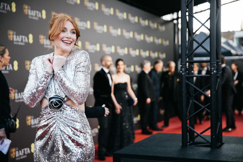 Bryce Dallas Howard at the 2024 EE BAFTA Film Awards in February 2024.