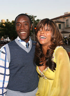 Don Cheadle and Taraji Henson at the Los Angeles Film Festival premiere of Focus Features' Talk to Me