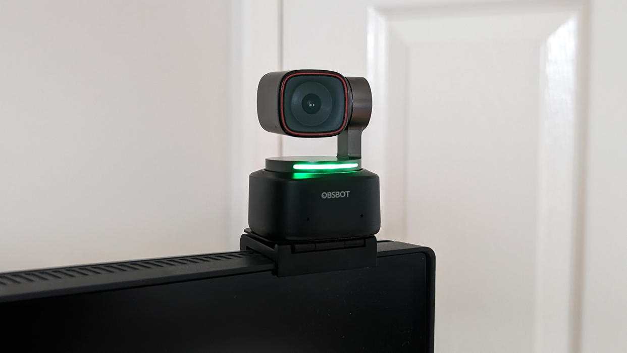  The Obsbot Tiny 2 webcam. 