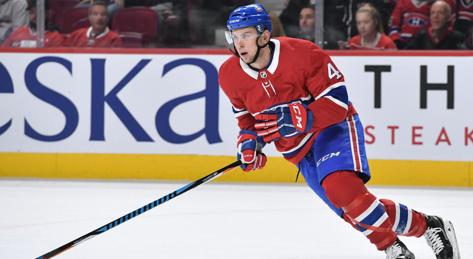 Kerby Rychel has been traded to the Calgary Flames. (Photo by Francois Lacasse/NHLI via Getty Images)