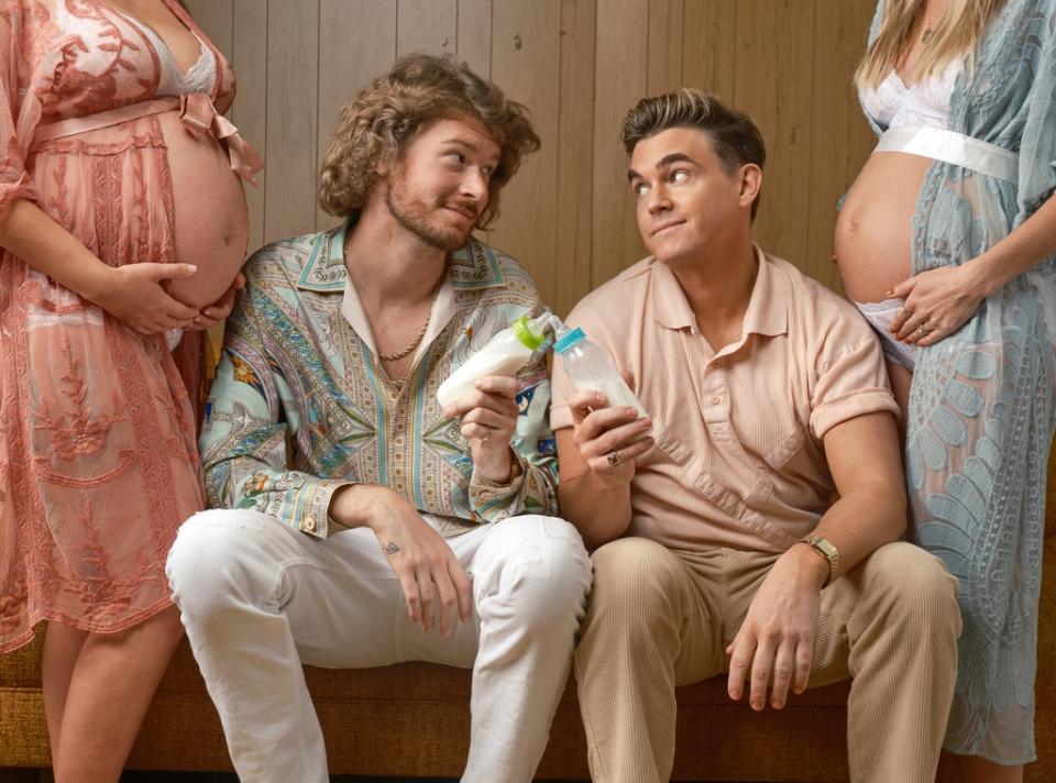 Jesse McCartney, Yung Gravy, "Make a Baby" art