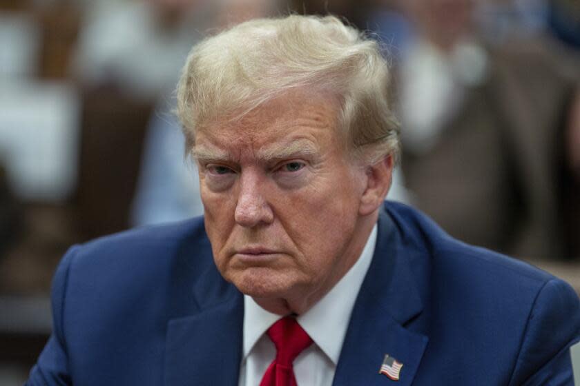 Former President Donald Trump attends the Trump Organization civil fraud trial in New York State Supreme Court, Thursday, Dec. 7, 2023, in New York. (David Dee Delgado/Pool Photo via AP)